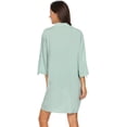 thumbnail image 3 of Traje de baño de mujer Beach Cover Up Shirt Bikini Beachwear Traje de baño Vestido de playa Adepaton WRMH-259-33, 3 of 4
