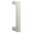 Satin Stainless Satin, variant on Sure-Loc Barn Door Square Handle, Single-Sided 9" Satin Stainless Satin