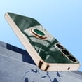 thumbnail image 2 of Electroplated Case for Samsung Galaxy A16 5G, Slim Plating Rotatable Metal Ring Holder Stand Cover Support Magnetic Car Mount Rugged Shockproof Protective Case for Samsung Galaxy A16 5G, Darkgreen, 2 of 6
