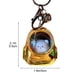 thumbnail image 3 of Llavero de oso, regalo, llavero con luz nocturna, llavero divertido de animal para mujeres y hombres, llavero de oso de metal, llavero creativo hecho a mano, llavero de metal para coche (dorado), 3 of 5