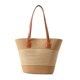 thumbnail image 1 of Bolso de mano de paja Nollia Travel tejido a mano para mujer, color blanco, 1 of 5