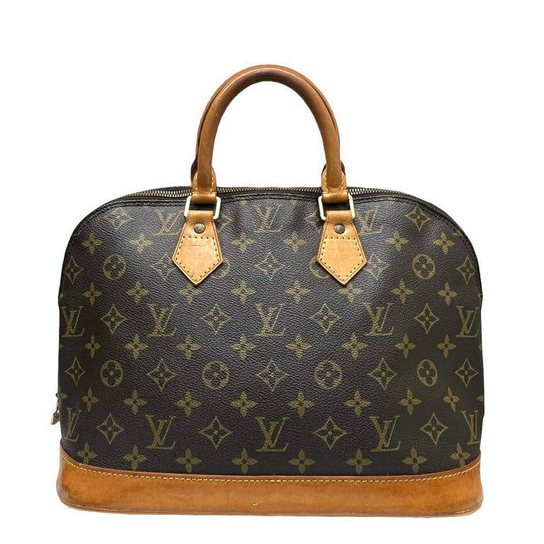 Authenticated used Louis Vuitton Louis Vuitton Alma PM Brown Monogram M53151 Vi0924 Handbag Classic Popular Women's, Adult Unisex, Size: (HxWxD): 24cm