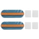thumbnail image 2 of Organizador de zapatillas, zapatilla autoadhesiva para baño, estante para zapatos colgante, estante para zapatos montado en la pared, tecnología innovadora, 2 of 9