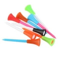 thumbnail image 2 of 100pcs 85mm Rubber Cushion Plastic Tees Random Color, 2 of 8