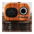 thumbnail image 5 of Bluetooth Speaker Retro Wood Portable Box Wireless Mini speaker Outdoor for Sound System TF FM Radio Music MP3 Subwoofer, 5 of 7