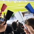thumbnail image 3 of Graflsoa Dual-Pack 10-Inch Handheld Cowbells for Sports Events, Parties, and Cheering - Black & White or Red & Blue Options, Durable Metal & Plastic Design, 3 of 7