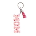 thumbnail image 2 of YYKihy Mom Acrylic Keychain Ring With Tassel Birthday And New Mom Gifts For Women Keyring Holder For Car House Or Apartment Keys, 2 of 4