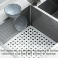 thumbnail image 6 of Hollow Design Mesh 12.7in x 11.2in Sink Mat, 6 of 7