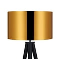 thumbnail image 5 of Teamson Home Romanza Lampe de Sol Trépied Éclairage Moderne - Or / Noir, 5 of 5