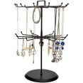 thumbnail image 6 of MyGift Jewelry Organizer Tower, Bracelet Display Stand, Black Metal, 6 of 7