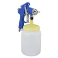 thumbnail image 1 of Pulverizador de aire neumático con sifón de 1000 ml y 3 mm, herramienta de pintura de imprimación, color azul, 1 of 14
