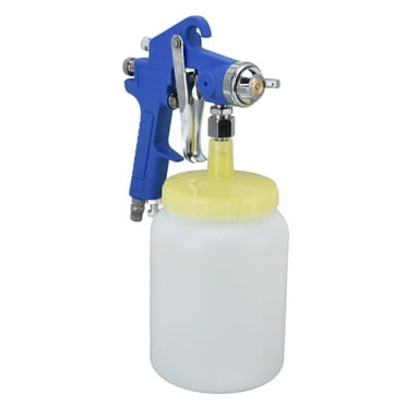 1000ml Primer Paint Gun for Efficient Painting, Blue 3mm Pneumatic Air Sprayer