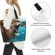thumbnail image 3 of Balery Ice Blue Coastal Lion Bolsa Tote Estilo Estético con Cremalleras, Bolsa de Hombro, Bolsa de Compras Grande y Plegable, 3 of 8