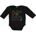 thumbnail image 3 of Inktastic My Aunt in California Loves Me Boys or Girls Long Sleeve Baby Bodysuit, 3 of 5