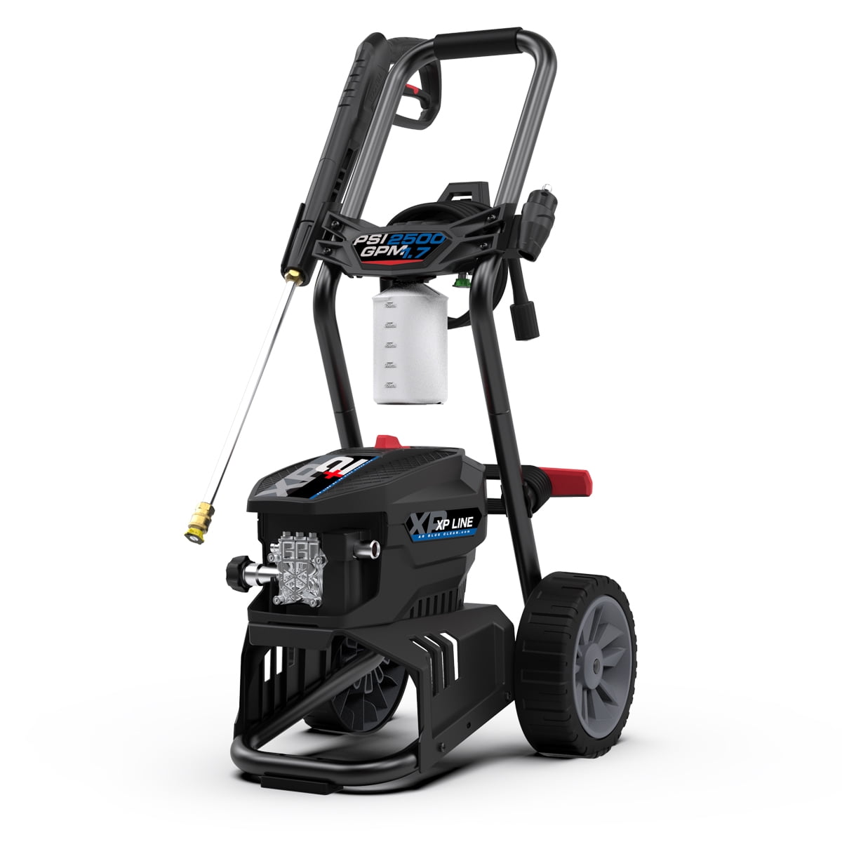AR Blue Clean XP22500 Electric Pressure Washer-2500 Max PSI, 1.7 Max GPM, 13 Amps