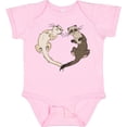 thumbnail image 3 of Inktastic Cute Ferret Heart Boys or Girls Baby Bodysuit, 3 of 5