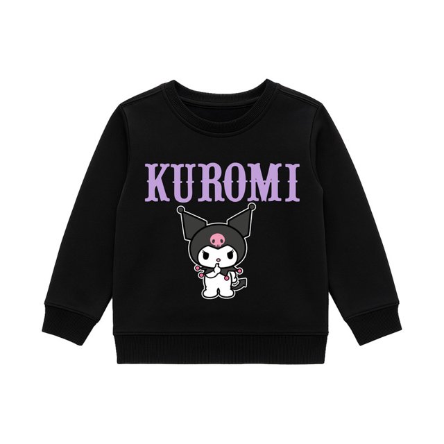 Sudadera Infantil Estampada Hello Kitty Talla 4 Color Negro