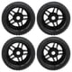 thumbnail image 1 of 4 Uds ruedas y neumáticos de coche RC neumáticos de goma cubo de plástico para coche de Control remoto 1/7 1/8 1/10, 1 of 8