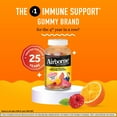 thumbnail image 5 of (2 pack) Airborne 750mg Vitamin C Immune Support Gummies, Multivitamin Supplement, Assorted Fruit Flavor, 63 ct, 5 of 14
