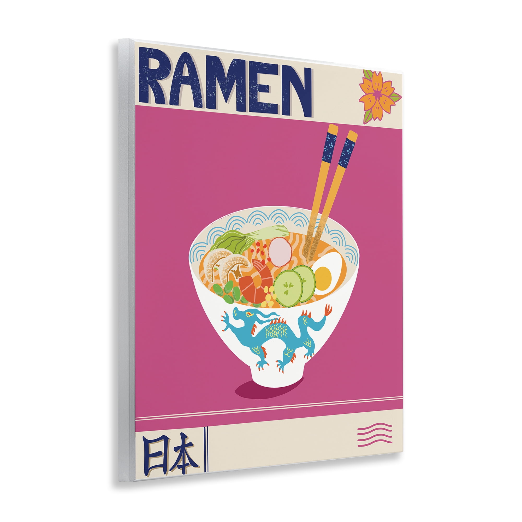 Stupell Industries Enchanted Japanese Ramen Wall Plaque Art, design by Jo Reid