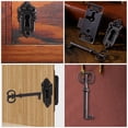 thumbnail image 3 of HINTRMENT 1 Set Retro Lock Zinc Alloy Brown Security for Home Decor, 3 of 7