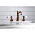 thumbnail image 3 of Fauceture FSC197APLAC American Patriot Widespread Bathroom Faucet, Antique Copper, 3 of 5