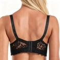 thumbnail image 5 of Bxsruta Women's Lace Longline Underwire Bra Everyday Support Adjustable Straps, 5 of 6