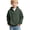 Army Green, variant on GUZOM Kids Boys Long Sleeve Waffle Knit Half Zip Pullover Hoodie Sweatshirt with Pocket Army Green,Size 4 T