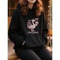 thumbnail image 3 of Funny Goose Halloween Funny Graphic Hoodie for Women and Men, Unisex Cozy Pullover Sweatshirt, Cute Farm Animal Goose Costume Top, Fall Party Outfit, 3 of 5