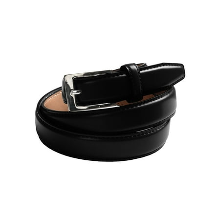 Mens Classic Single - FLATSEVEN Mens Width 25mm Genuine Leather Classic Dress Belt with Single Prong Buckle (Y421)