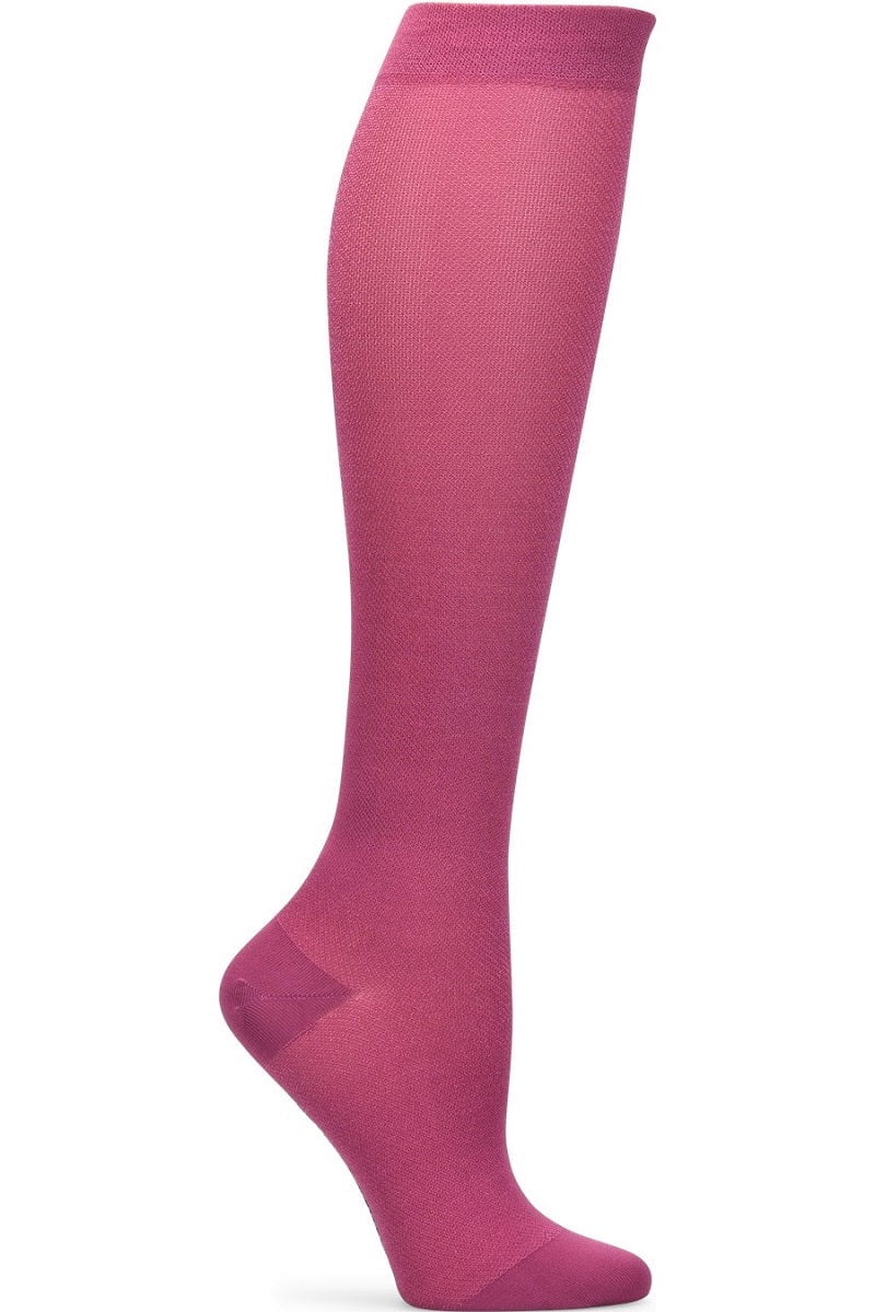 Nurse Mates Compression Socks Lightweight Color Wine, Size OS