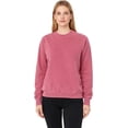 thumbnail image 2 of Milltex 403 Pigmented Dyed Crewneck Pullover Sweatshirt Soft Handfeel 3 End Fleece 80% Cotton 20% Poly 9.5 Oz 340 GSM, 2 of 3