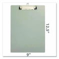 thumbnail image 3 of Officemate Aluminum Magnetic Clipboard, 1.5" Clip Capacity, Holds 8 x 11 Sheets, Gray | Bundle of 2, 3 of 5