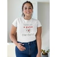 thumbnail image 2 of Think Like A Proton T-Shirt Women -Image by Shutterstock, Female Small, 2 of 4