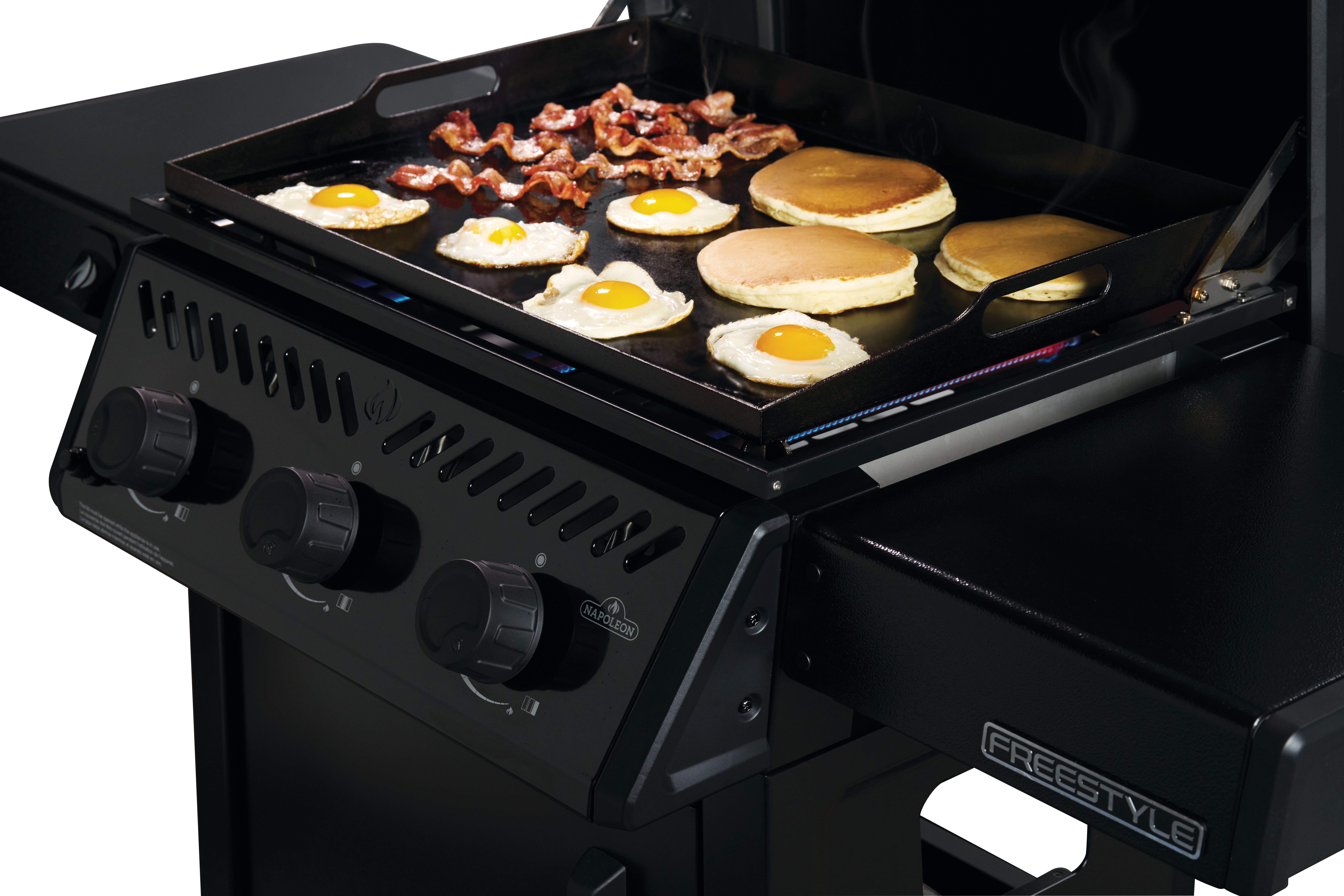 Napoleon Freestyle 24 Inch Pre-seasoned Non-Stick Griddle, Propane
