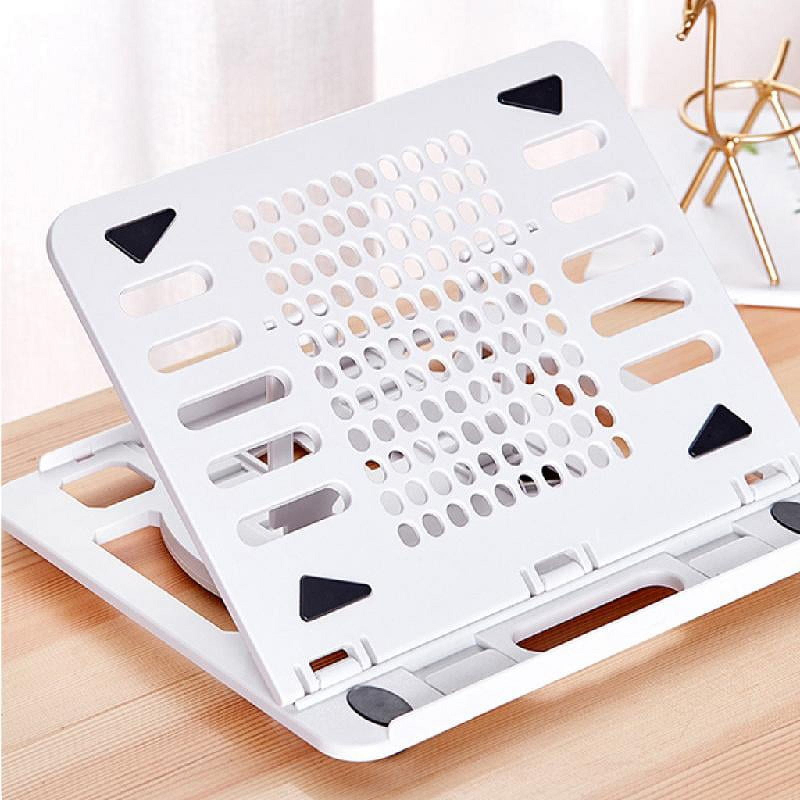 HGYCPP Portable Laptop Stand Adjustable Computer Riser Bracket 360° Rotating for 11-17"