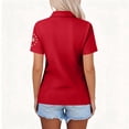 thumbnail image 3 of Women's Golf Shirt Moisture Wicking Quick Dry Polo Shirts Golf Outfits Golfer Gifts Ladies Polo Shirts, 3 of 4