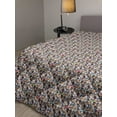 thumbnail image 2 of Animals Down Alternative Comforter, Toucans in the Tropical Forest Monstera Leaves Smoothly Continuous Illustration, Microfiber Quilt for All Season, 5 Sizes, Multicolor, by Ambesonne, 2 of 3