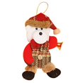 thumbnail image 2 of Gibobby Colgante de cuerpo completo, colgante de campana de Navidad, árbol de muñeca tridimensional, decoración pequeña para el(D), 2 of 3