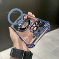 thumbnail image 1 of New Magnetic Suction Holder Mobile Phone Case For iPhone 11 12 13 14 15 Pro Max Plus, 1 of 5