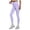 Purple, variant on felwors Women Ribbed Seamless Leggings High Waisted Workout Gym Yoga Pants (Purple, L)