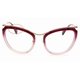 thumbnail image 2 of MIU MIU SMU 51P DHM-5P1 Burgundy SUNGLASSES 57-19-140mm B47mm Italy "READ", 2 of 6