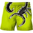 thumbnail image 2 of 2022 New Fashion Animal Scorpion 3D Print Short Pants Children Short-Sleeved Hip-Hop Streetwear Kids Summer13T Gong Bohan LED, 2 of 2