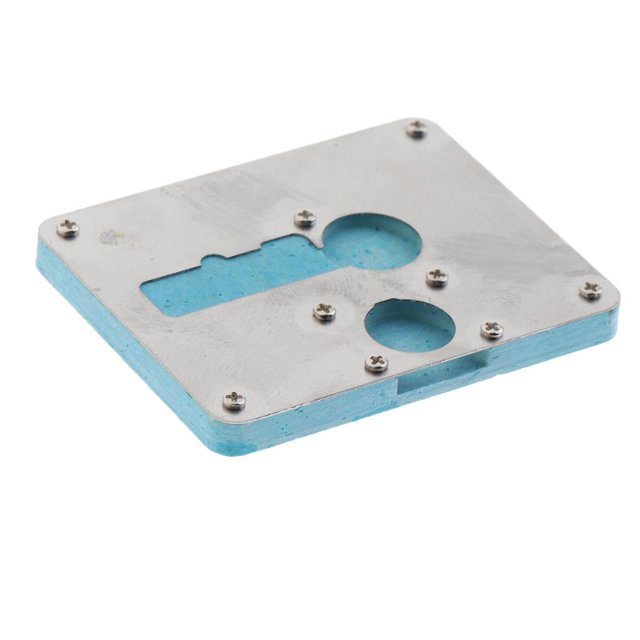 Plataforma de accesorio de reparación de botón de inicio de huellas dactilares Sunnimix Soporte de reparación de placa base de chip
