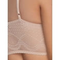 thumbnail image 3 of Felina Finesse Cami Bralette - Stretchy Lace Bralettes For Women - Sexy and Comfortable (Warm Nude, 1X-2X), 3 of 3