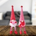 thumbnail image 3 of Poupée Ornements Amour Coeur Modèle Couple Style Acrylique Tissu LED Poupée Lumineuse pour Cadeau de Saint Valentin, 3 of 8