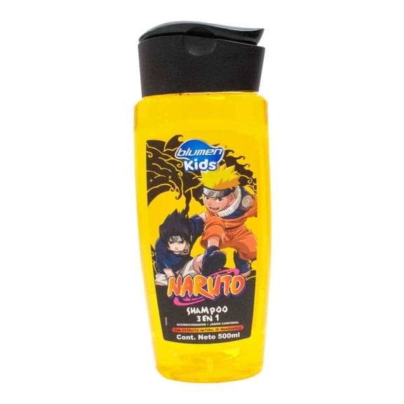 Shampoo 3 en 1 Blumen Kids Maruto manzanilla 500 ml