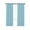 Aqua Blue, variant on Pure Oxblood Red Blackout Curtains 63 Inches Length, Contemporary Solid Color Minimalist Art Window Treatment Thermal Insulated Drapes for Bedroom Living Room 2 Panels 84x63 Inches