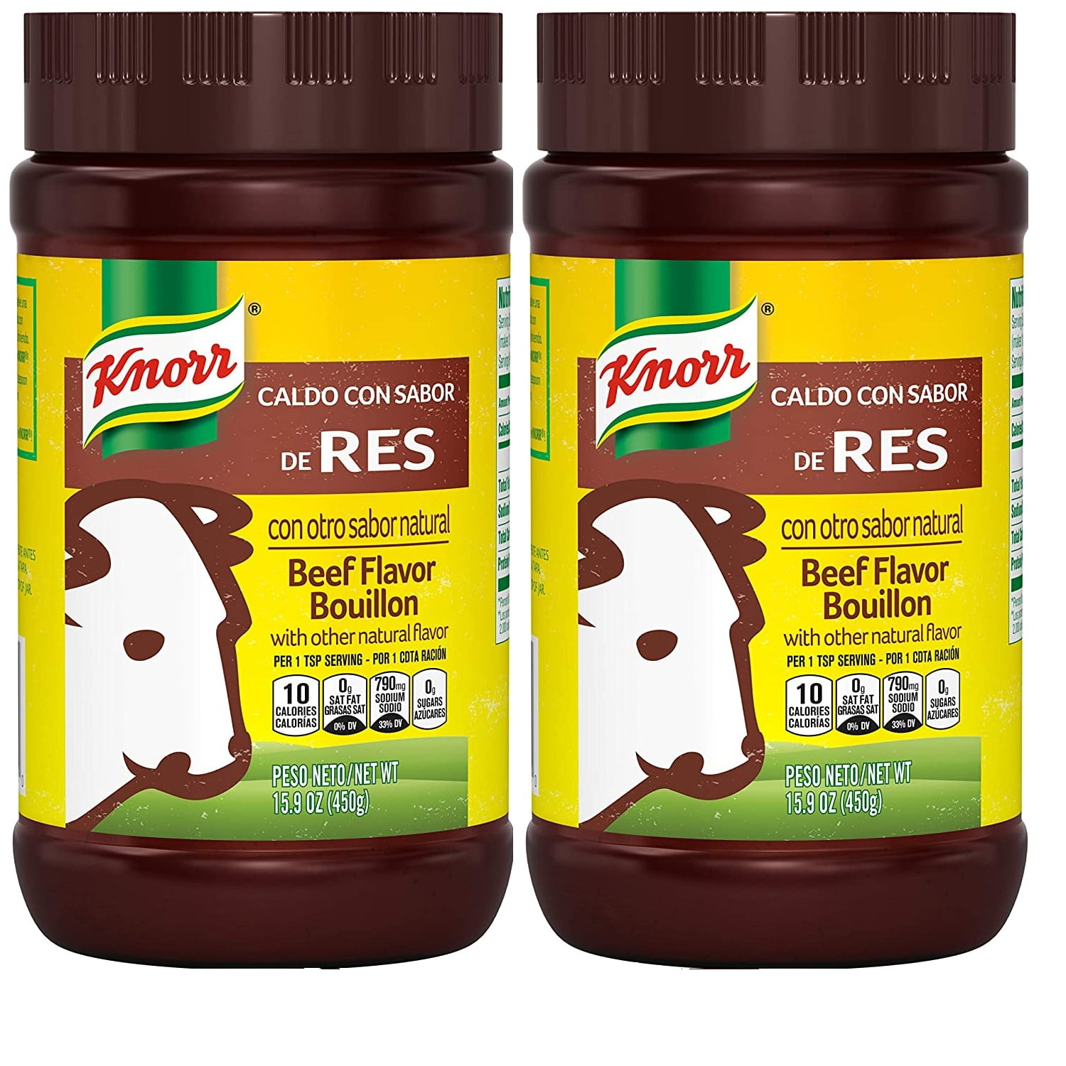 Knorr Granulated Bouillon Beef 15.9 oz, 2 Count