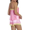 thumbnail image 3 of Secret Treasures Women's Satin Cami Sleep Set, 3 of 3